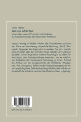 Dem Leser auf der Spur Dem Leser auf der Spur