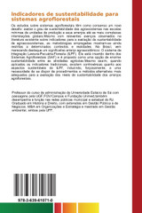 Indicadores de sustentabilidade para sistemas agroflorestais
