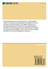 Kritische Würdigung der Anreizregulierung nach dem Energiewirtschaftsgesetz