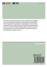 Flexionsendungen vs. Präpositionen