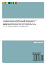 Mobbing - ein Überblick