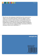 Ein Roman mit Apellfunktion - Nathanael Wests - The Day of the Locust