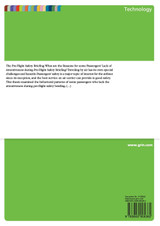 The Pre-Flight Safety Briefing - What are the Reasons for some Passengers' Lack of Attentiveness during Pre-Flight Safety Briefing?