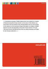 Turkey Armenian Relations Turkey Armenian Relations
