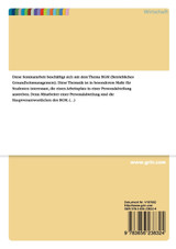 Betriebliches Gesundheitsmanagement in Unternehmen Betriebliches Gesundheitsmanagement in Unternehmen