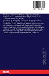 Der Kampf um das Dasein der Seele Der Kampf um das Dasein der Seele