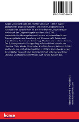 Kurzer Unterricht über den rechten Gebrauch Kurzer Unterricht über den rechten Gebrauch