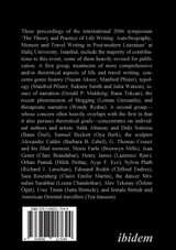 Life Writing. Autobiography, Biography, and Travel Writing in Contemporary Literature. Proceedings of a Symposium Held by the Department of American Culture and Literature Halic University, Istanbul, 19-21 April 2006