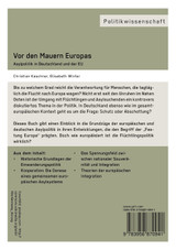 Vor den Mauern Europas. Asylpolitik in Deutschland und der EU Vor den Mauern Europas. Asylpolitik in Deutschland und der EU