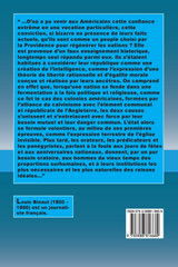 Des origines de la république américaine