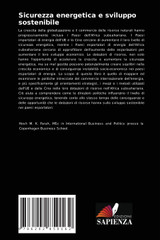 Sicurezza energetica e sviluppo sostenibile Sicurezza energetica e sviluppo sostenibile