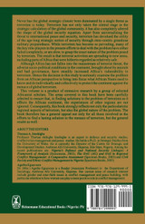 Terrorism and Counter-Terrorism. An Africa Perspective. Terrorism and Counter-Terrorism. An Africa Perspective.
