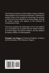 The Practice of History in Africa. A History of African Historiography