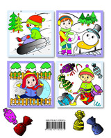 Волшебная Зима Раскраска