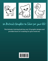 Animals Coloring Book For Kids Ages 4-8 years Animals Coloring Book For Kids Ages 4-8 years