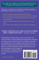 Recipe for Success Recipe for Success