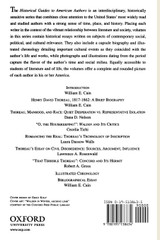 A Historical Guide to Henry David Thoreau A Historical Guide to Henry David Thoreau