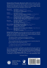 Reading Political Philosophy Reading Political Philosophy