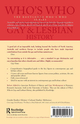 Who's Who in Contemporary Gay and Lesbian History Who's Who in Contemporary Gay and Lesbian History