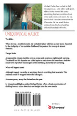 Unequivocal Malice Unequivocal Malice
