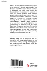 Real answers to The Meaning of Life and finding Happiness