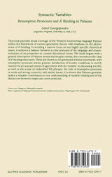 Syntactic Variables