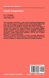 Systolic Computations