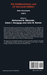 The International Law of Nuclear Energy The International Law of Nuclear Energy