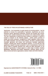 The Role of Trees in Sustainable Agriculture