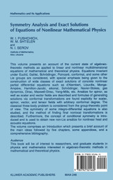 Symmetry Analysis and Exact Solutions of Equations of Nonlinear Mathematical Physics