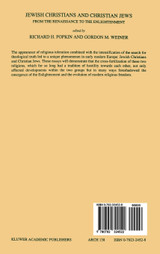 Jewish Christians and Christian Jews Jewish Christians and Christian Jews