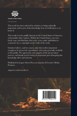 Morphology & Embryology of the Nasal Fossae of Vertebrates