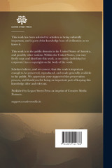 Absolute Religion. A View of the Absolute Religion, Based on Philosophical Principles and the Doctri