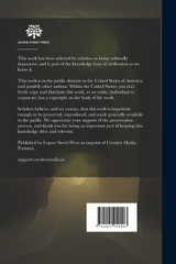 Moslem Schisms And Sects Vol XV Part I