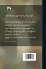 The Nights of Straparola; Volume 1