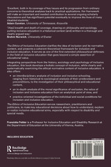 The Ethics of Inclusive Education The Ethics of Inclusive Education