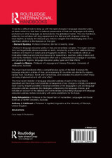 The Routledge International Handbook of Language Education Policy in Asia