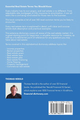 Real Estate Terms - Financial Education Is Your Best Investment Real Estate Terms - Financial Education Is Your Best Investment