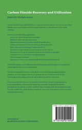 Carbon Dioxide Recovery and Utilization Carbon Dioxide Recovery and Utilization