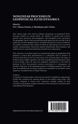 Nonlinear Processes in Geophysical Fluid Dynamics