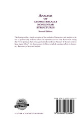 Analysis of Geometrically Nonlinear Structures Analysis of Geometrically Nonlinear Structures
