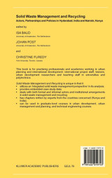 Solid Waste Management and Recycling Solid Waste Management and Recycling