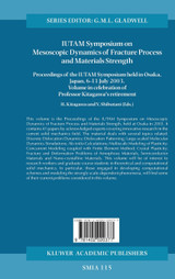 IUTAM Symposium on Mesoscopic Dynamics of Fracture Process and Materials Strength