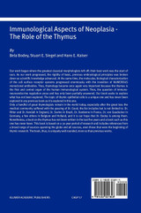 Immunological Aspects of Neoplasia - The Role of the Thymus Immunological Aspects of Neoplasia - The Role of the Thymus