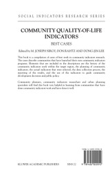 Community Quality-of-Life Indicators