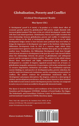 Globalisation, Poverty and Conflict Globalisation, Poverty and Conflict