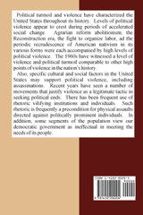 Assassination and Political Violence