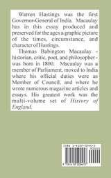 Essay on Warren Hastings Essay on Warren Hastings