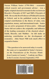 Transmission of the Precious Metals from Country to Country and the Mercantile Theory of Wealth, The