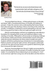Knowing Right from Wrong - A Philosophical Inquiry on Morality and Values